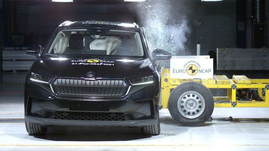 Škoda Enyaq iV - Euro NCAP apríl 2021
