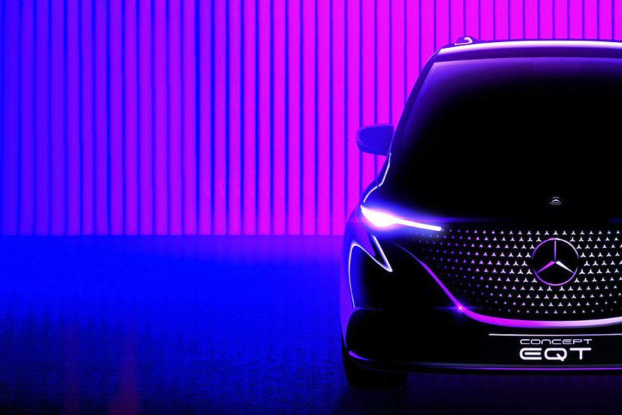 Mercedes-Benz EQT bude elektrickým derivátom...