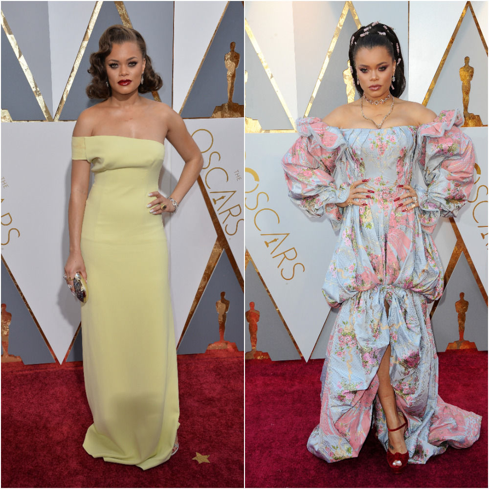 Speváčka Andra Day na oscarovom ceremoniáli v...