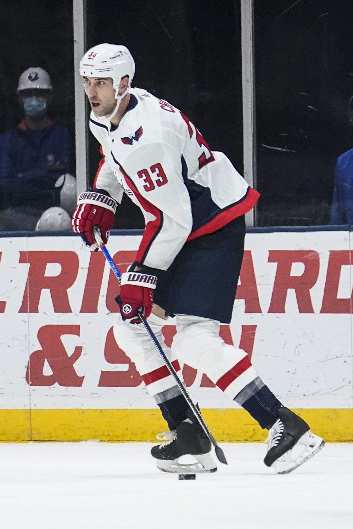 Zdeno Chára v drese Washingtonu.