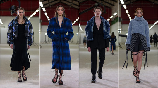 Kreácie z novej kolekcie slovenského dizajnéra...