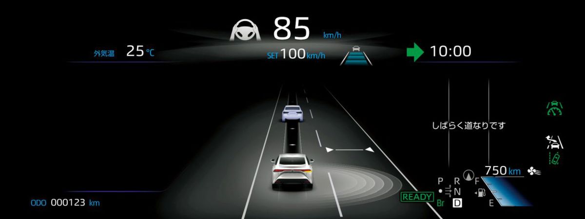 Toyota Advanced Drive komunikuje s autami...