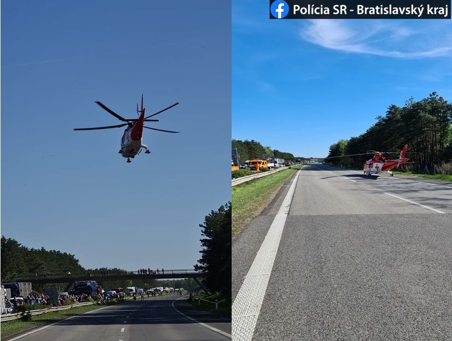 Kvôli vážnej nehode Tesly na diaľnici medzi...