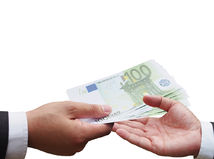 ruky, peniaze, euro, bankovky, platba
