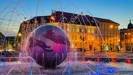 Fontána Planéta mieru z roku 1982 prešla...