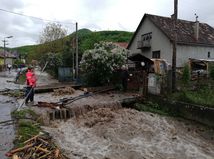 Rudno nad Hronom / Povodeň / Potopa /
