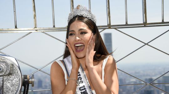 Nová Miss Universe Andrea Meza z Mexika. 