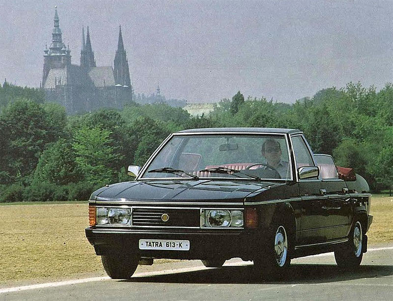 Tatra 613 K vychádzala z predĺženej Tatry 613...