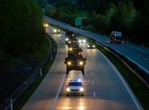armáda, konvoj, Česko, NATO, USA