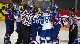 Lotyšsko SR Riga MS2021 Hokej A Slovensko V. Británia