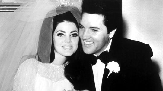 PRISCILLA PRESLEY a ELVIS PRESLEY v roku 1967.