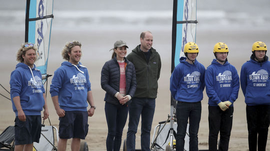 Princ William a jeho manželka Kate, vojvodkyňa...