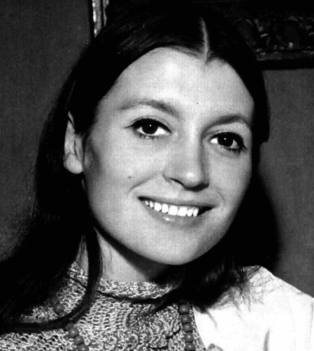 Carla Fracciová v mladosti.