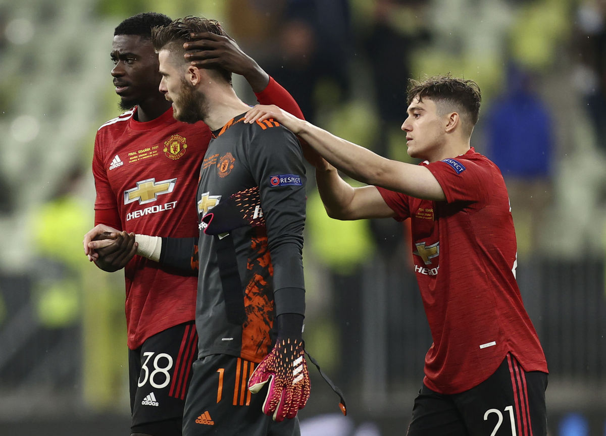 Brankára Manchesteru United Davida de Geu...