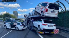 Dopravná nehoda - D1 Bratislava