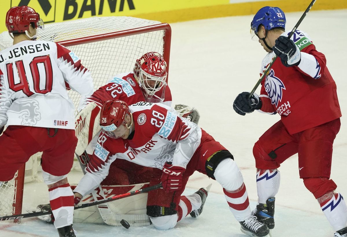 Lotyšsko Riga MS2021 Hokej Šport A Česko Dánsko