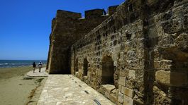 Cyprus, hradby, Larnaca, Larnaka