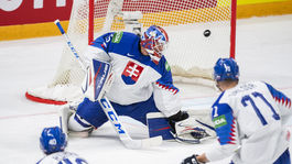 Lotyšsko MS2021 hokej štvrťfinále USA Slovensko