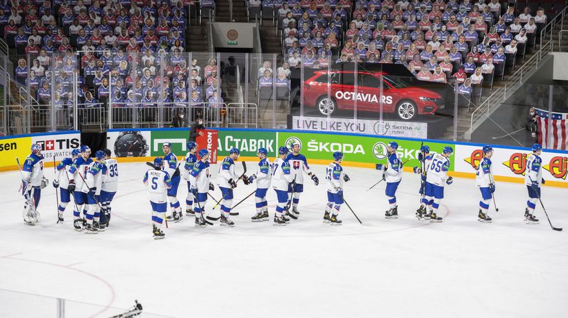 Lotyšsko MS2021 hokej štvrťfinále USA Slovensko