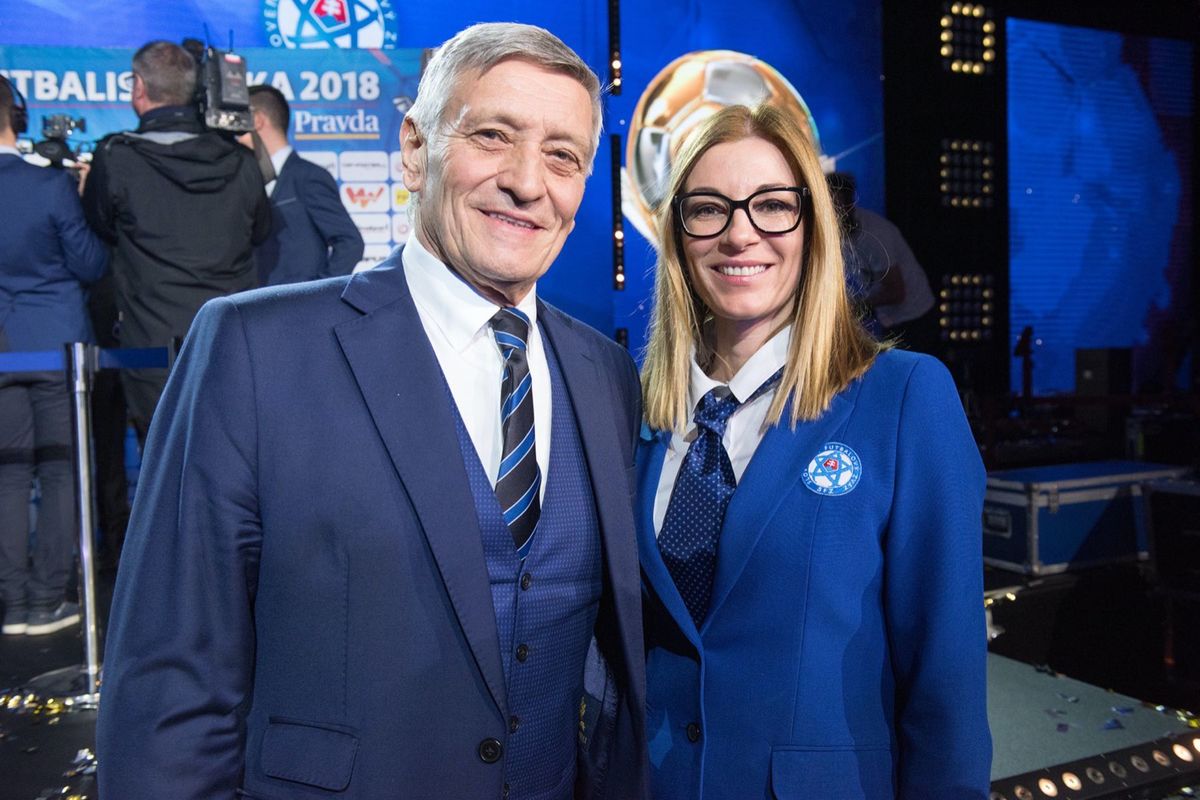 Dcéra a otec. Monika Jurigová s Dušanom Radolským.