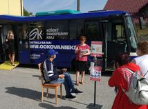 očkovanie koronavírus autobus
