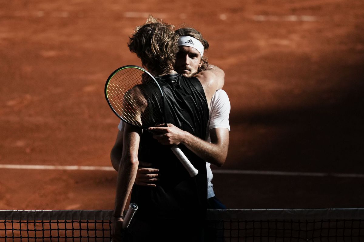 Stefanos Tsitsipas po semifinálovom dueli...