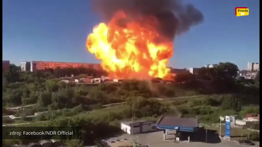 Pri silnom výbuchu v Kazachstane akoby zázrakom nikto nezomrel