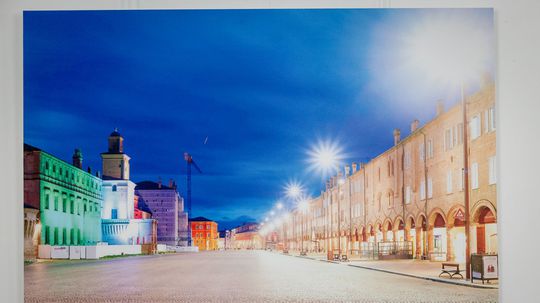 Piazza Dei Martiru v meste Carpi