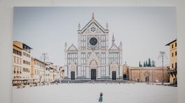 Piazza Santa Croce vo Florencii