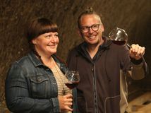 David Papillon, Darina Geciová, víno