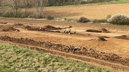 Odpočívadlo Milhosť - prípravné práce.