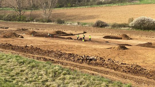 Odpočívadlo Milhosť - prípravné práce.