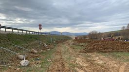 Odpočívadlo Milhosť - prípravné práce.