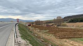 Odpočívadlo Milhosť - prípravné práce.