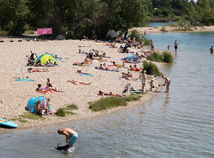 počasie, Košariská, kúpanie, leto