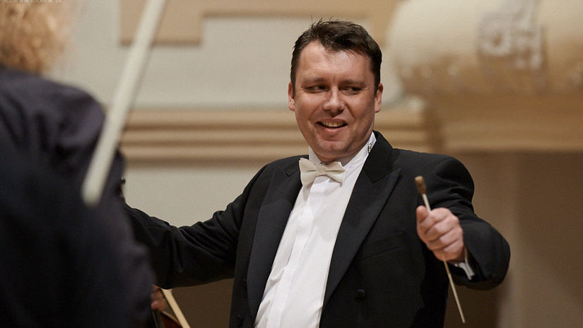 Dirigent Adrián Kokoš.
