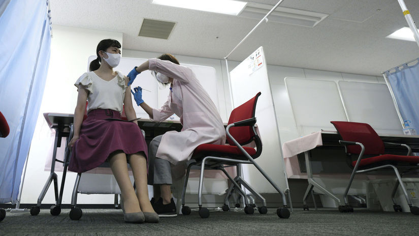 Japonsko, očkovanie, koronavírus