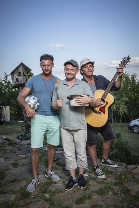 Seriál Prázdniny - s kolegami Markom Igondom a...