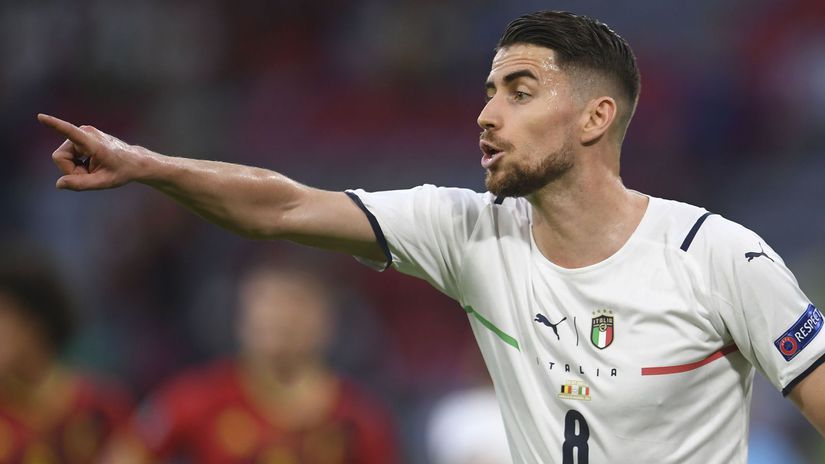 Taliansky futbalista Jorginho.