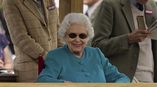 Kráľovná Alžbeta II. na akcii Royal Horse...