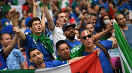 Britain England Italy Euro 2020 Soccer fans