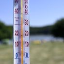 počasie horúčavy teplomer