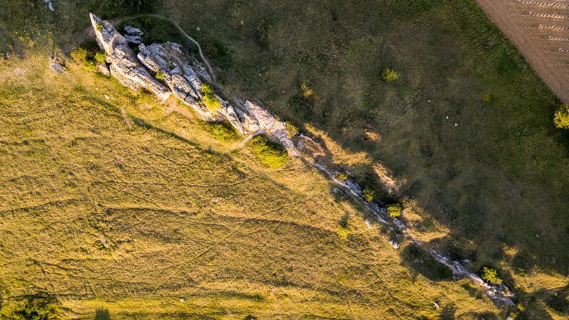 Hölzlstein je praveký morský útes.
