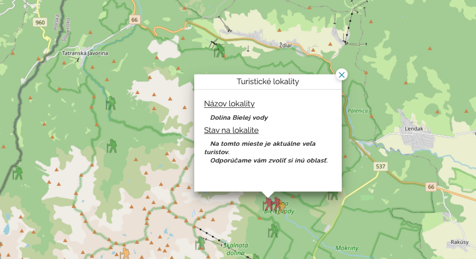 Mapa sa aktualizuje každý deň o 10. hodine...