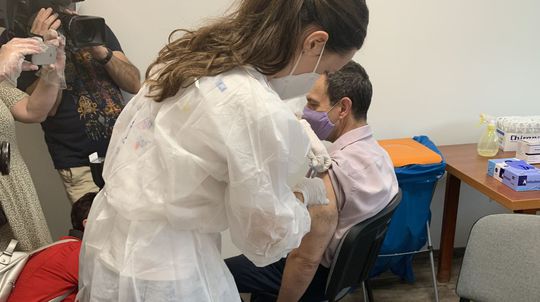 Očkovanie na košickom Luníku IX. Mestský...