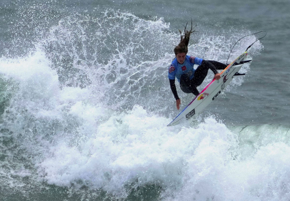 Americká surfistka Caroline Marksová.