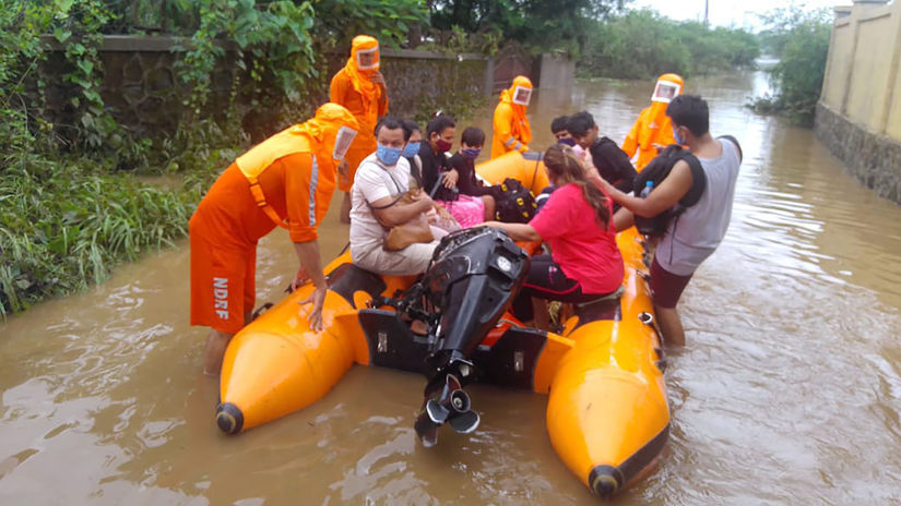 India, záplavy