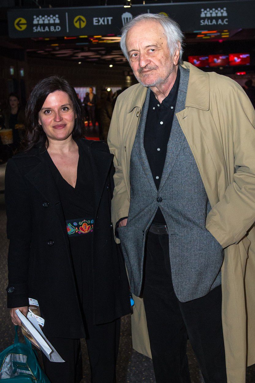 Milan Lasica a Hana Lasicová na archívnej snímke.