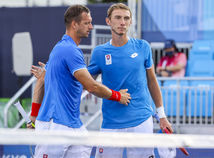 Japonsko OH2020 SR Tenis muži štvorhra 1.kolo Klein Polášek