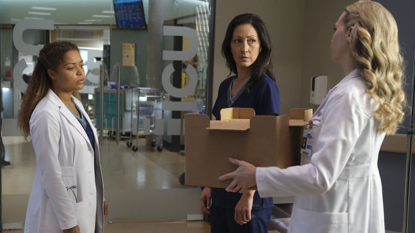 Záber zo štvrtej série Dobrého doktora.